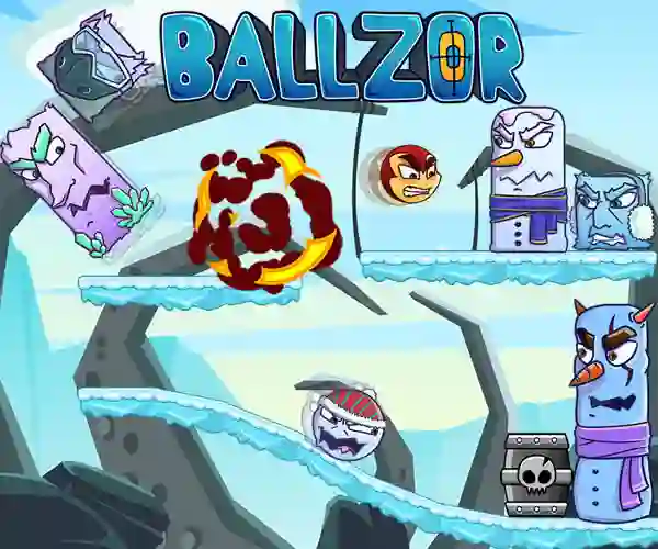 Игра Ballzor Level Pack 1 онлајн
