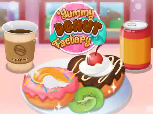 Игра Yummy Donut Factory онлајн