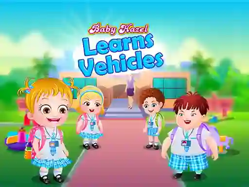 Игра Baby Hazel Learns Vehicles онлајн
