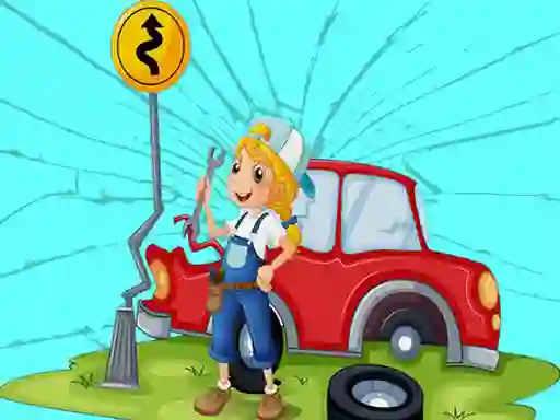 Игра Broken Cars Jigsaw онлајн