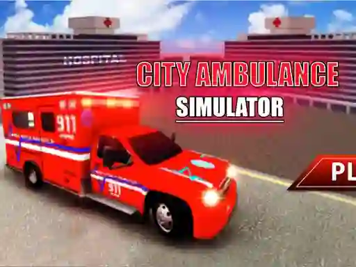 Игра City Ambulance Simulator онлајн
