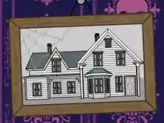 Игра Halloween House Maker онлајн