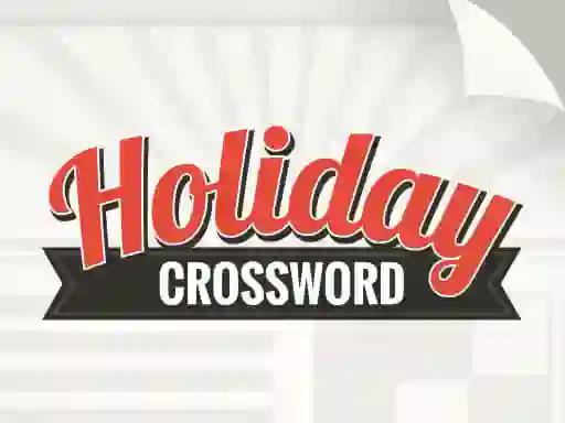 Игра Holiday Crossword онлајн