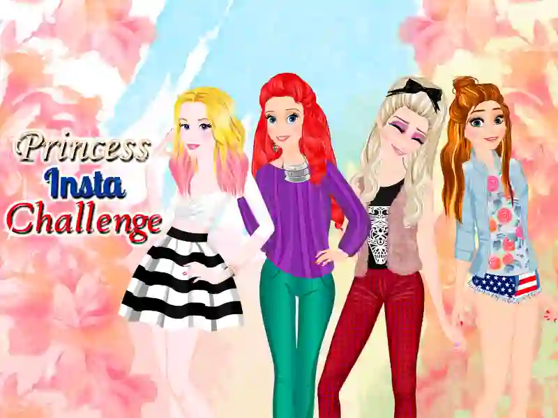 Игра Princesses: Instagram Challenge онлајн