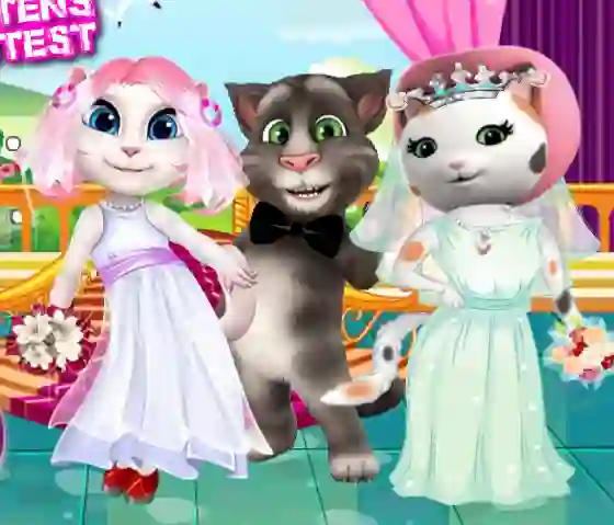 Игра White Kittens Bride Contest онлајн