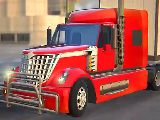 Игра American Truck Car Driving онлајн