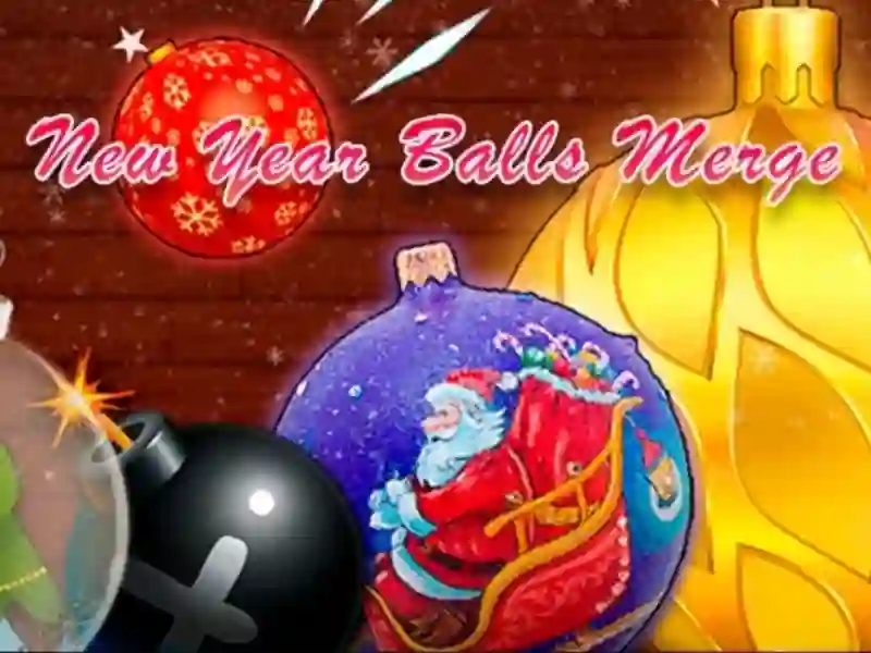 Игра New Year Balls Merge онлајн