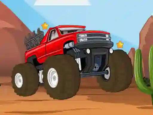 Игра Monster Truck Hidden Stars онлајн