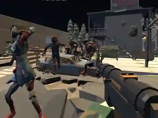 Игра Zombie Virus FPS онлајн