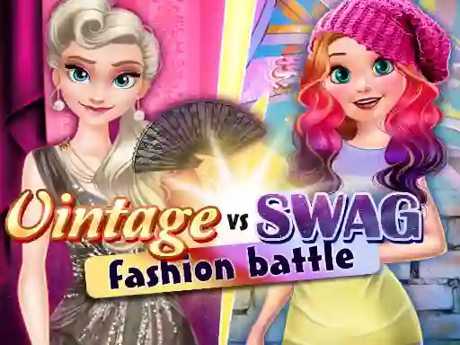 Игра Vintage vs Swag: Fashion Battle онлајн