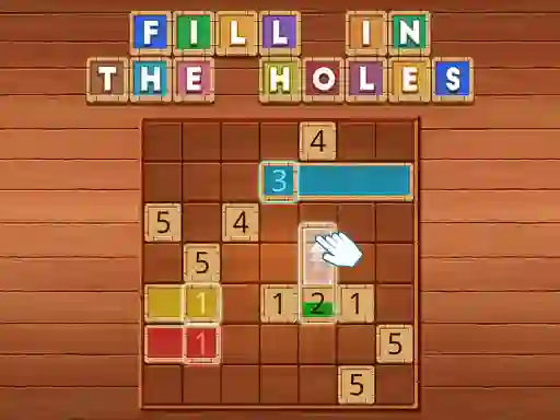 Игра Fill In the holes онлајн