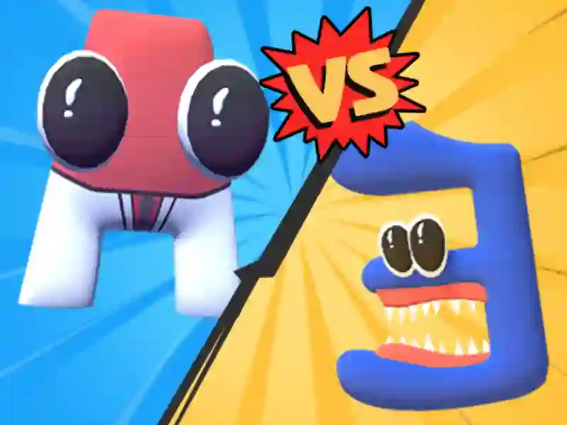 Игра Merge Alphabet 3D онлајн