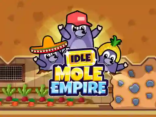 Игра Idle Mole Empire онлајн