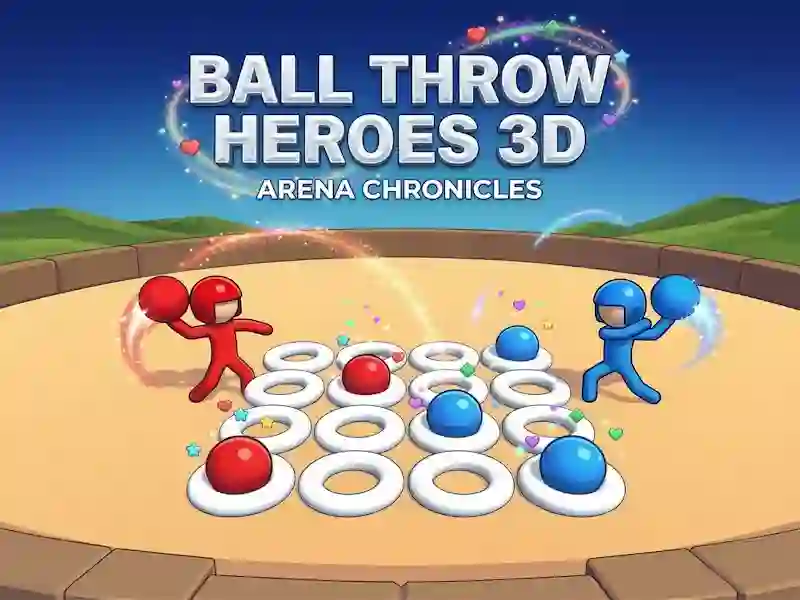 Игра Ball Throw Heroes 3D онлајн