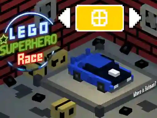 Игра Lego Superhero Race онлајн