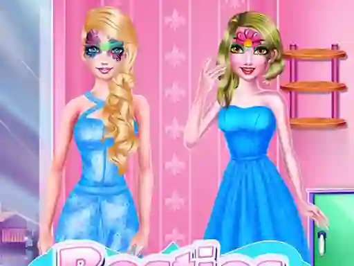 Игра Bestie Face Art онлајн