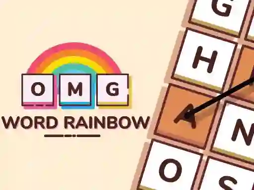 Игра Omg Word Rainbow онлајн