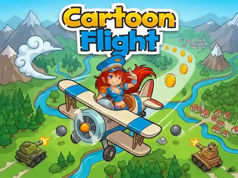 Игра Cartoon Flight онлајн