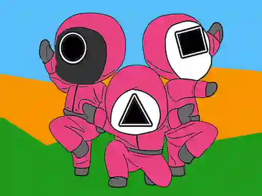 Игра Squid Coloring Book онлајн