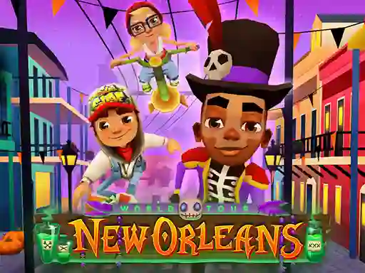 Игра Subway Surfers: Orleans Halloween онлајн