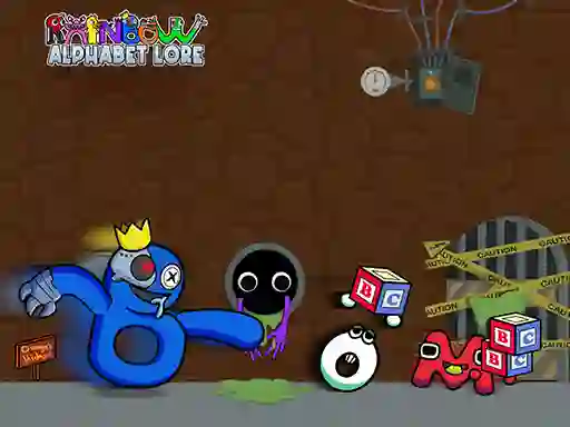 Игра Rainbow Alphabet Lore онлајн