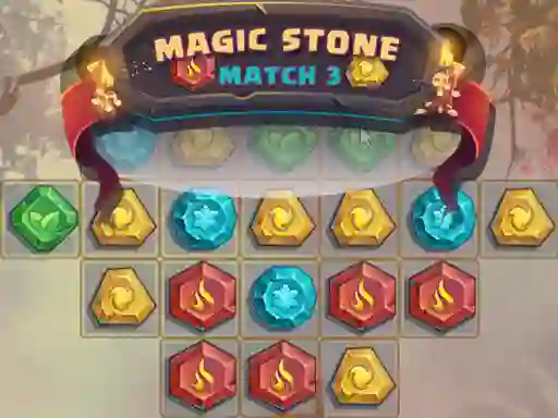 Игра Magic Stone Match 3 онлајн