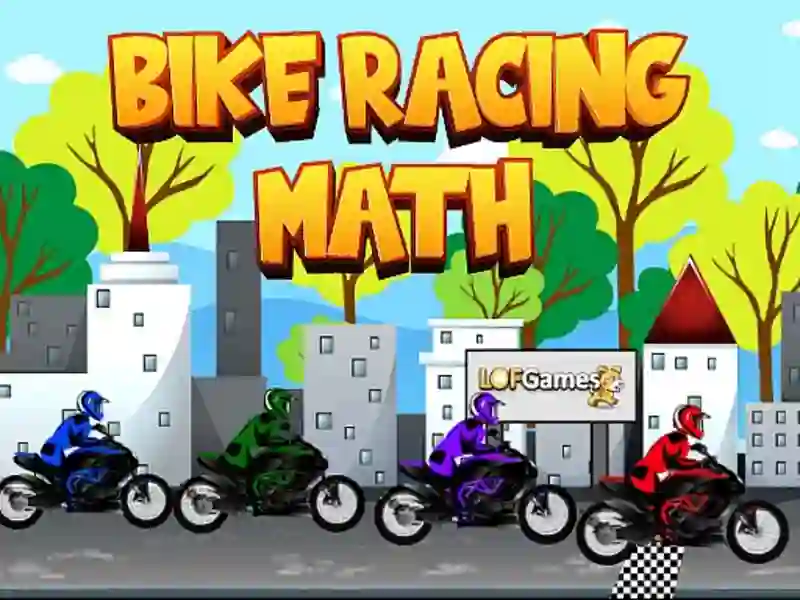 Игра Bike Racing Math онлајн