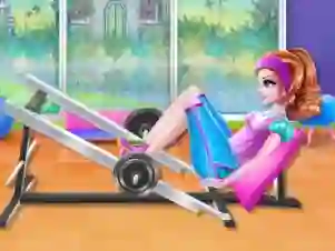 Игра Princesses: fitness against fat онлајн