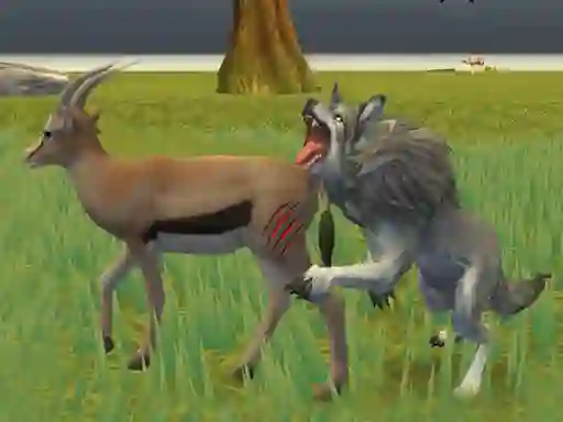 Игра Wolf Life Simulator онлајн