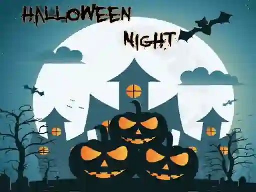 Игра Halloween Night Jigsaw онлајн