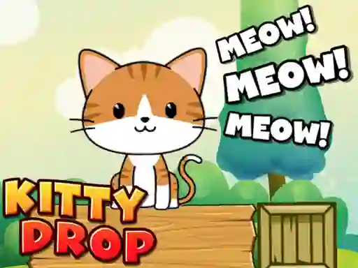 Игра Kitty Drop save the Kat онлајн