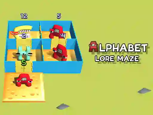 Игра Alphabet Lore Maze онлајн