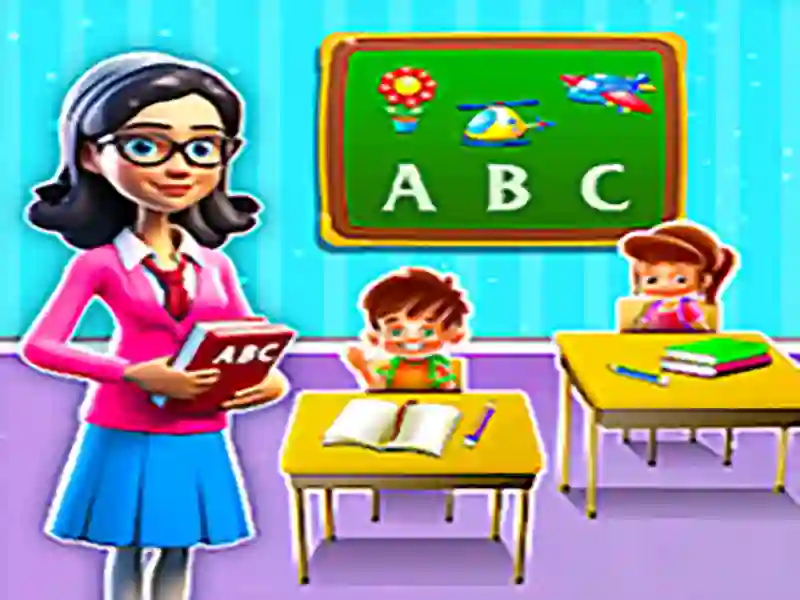 Игра Kindergarten School Teacher онлајн