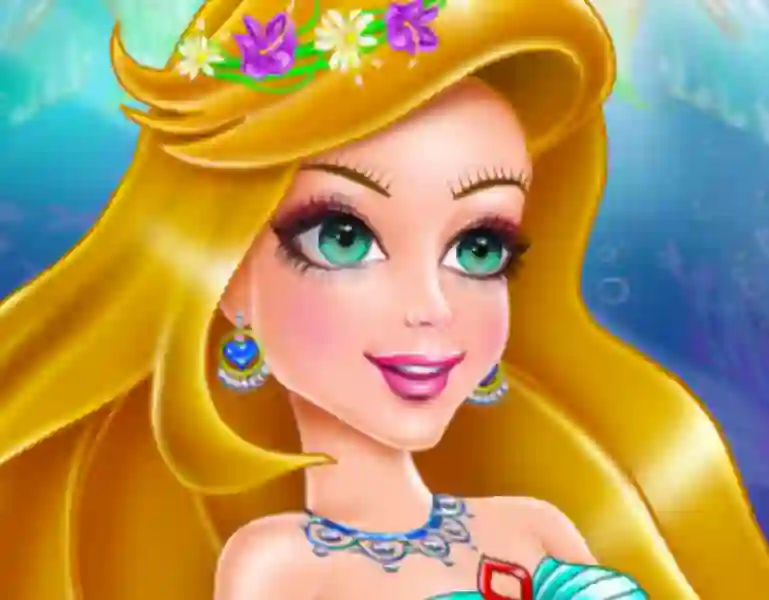 Игра Mermaid Beauty Care онлајн