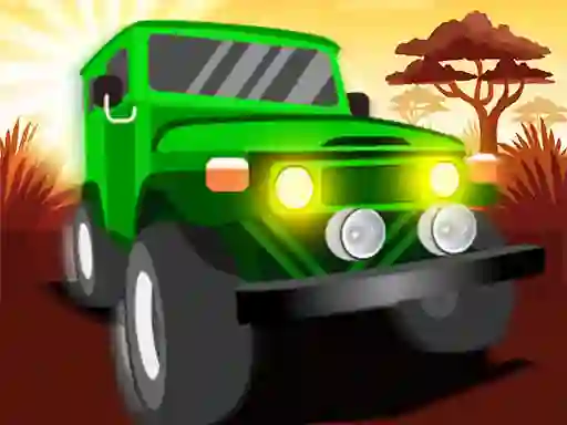 Игра Africa Jeep Race онлајн