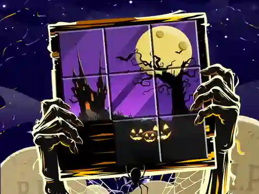 Игра Puzzle Slide Terror онлајн