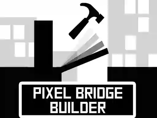 Игра Pixel bridge builder онлајн