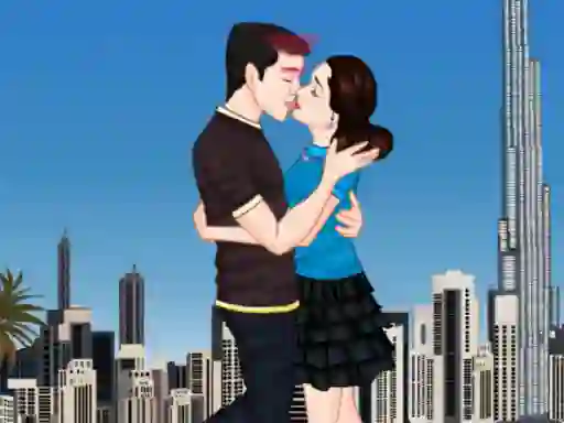 Игра Desert Kissing онлајн