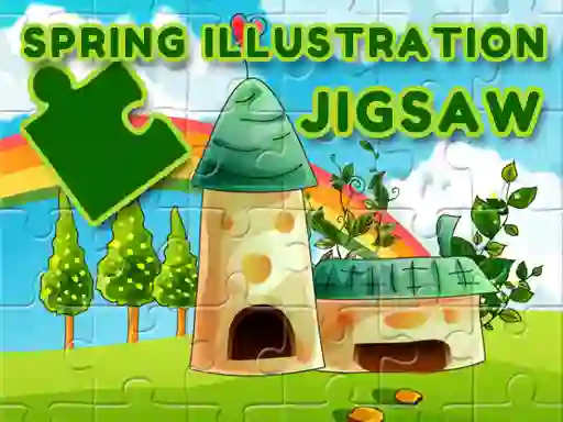 Игра Spring Illustration Jigsaw онлајн