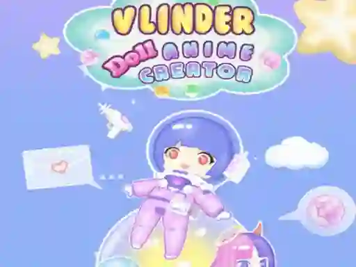 Игра Vlinder Anime Doll Maker онлајн