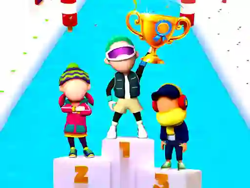 Игра Fun Race On Ice онлајн