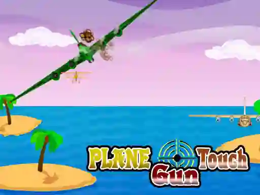 Игра Plane Touch Gun онлајн
