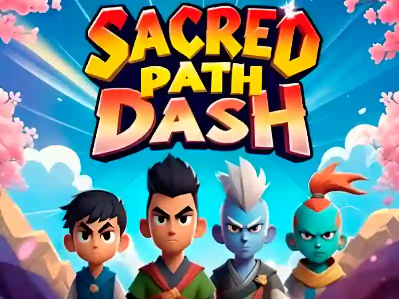 Игра Sacred Path Dash онлајн