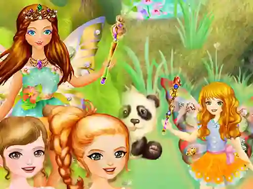 Игра Fairy Dress Up Games For Girls онлајн