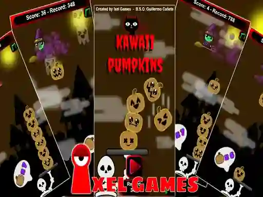 Игра Kawaii Pumpkins онлајн