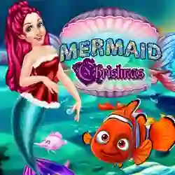 Игра Mermaid Christmas онлајн