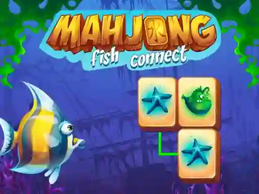 Игра Mahjong Fish Connect онлајн