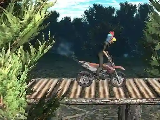 Игра Bike Trial Xtreme Forest онлајн
