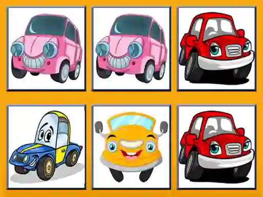 Игра Funny Cars Memory онлајн