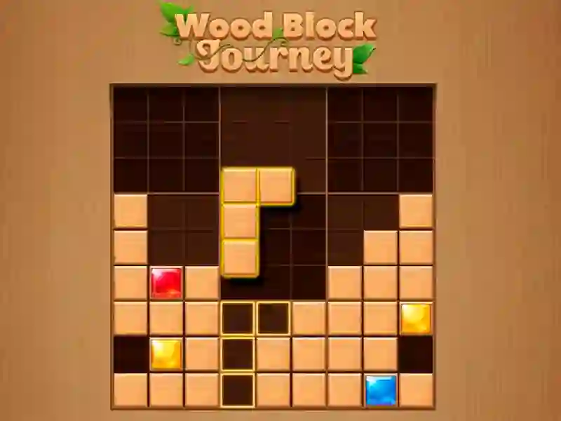 Игра Wood Block Journey онлајн